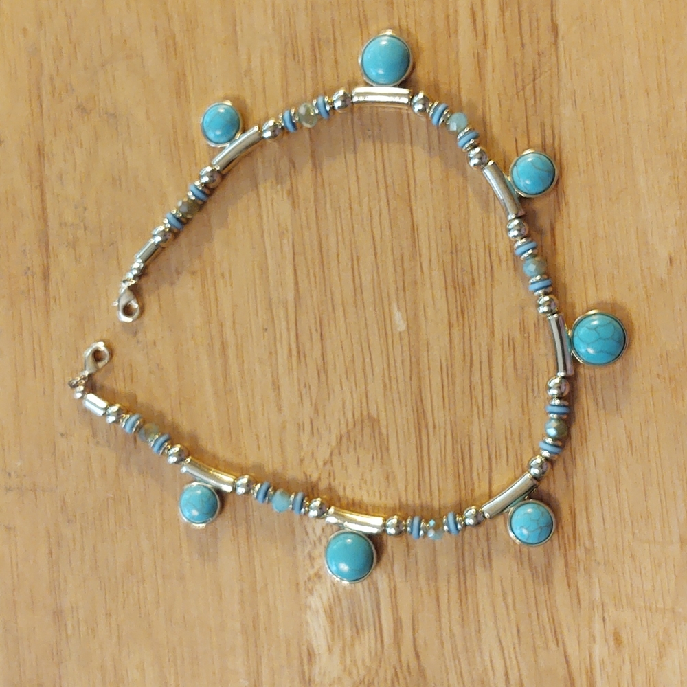 Premier Designs "Bon Voyage" reversible necklace